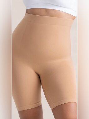 Shapermint Essentials High Waisted Shaper Short - M/L Sand